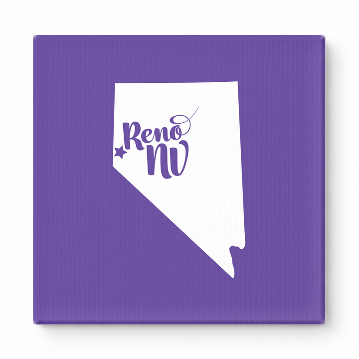Home Sweet Reno — Nevada State Silhouette