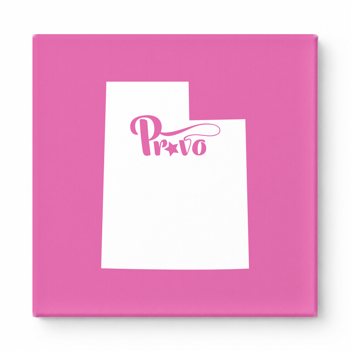 Home Sweet Provo — Utah State Silhouette