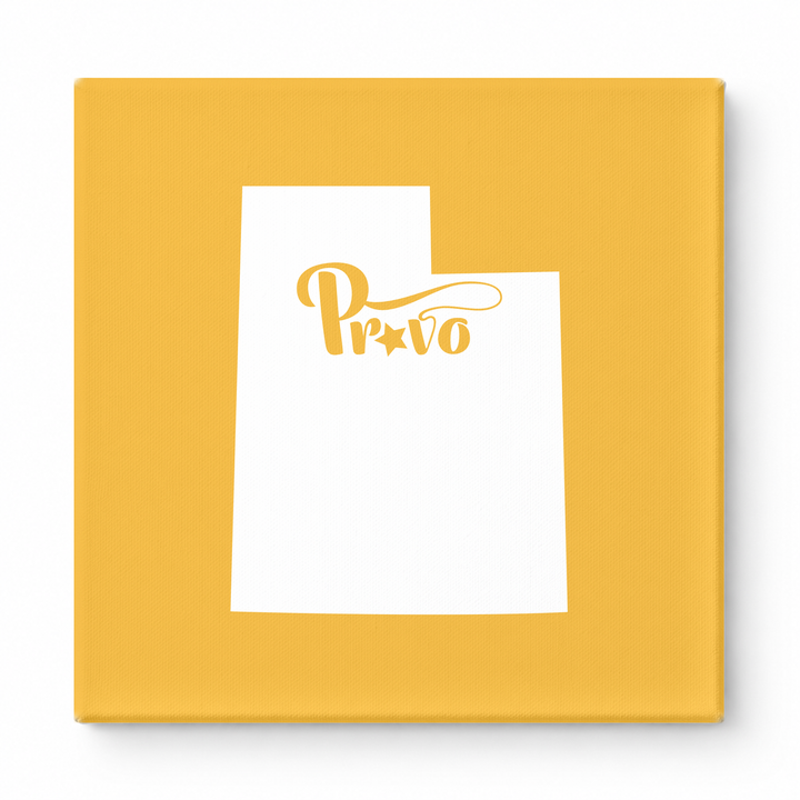 Home Sweet Provo — Utah State Silhouette