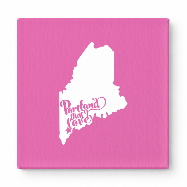 Home Sweet Portland — Maine State Silhouette