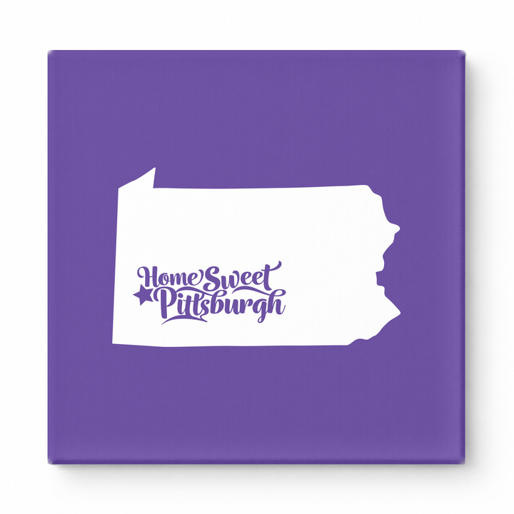 Home Sweet Pittsburgh — Pennsylvania State Silhouette