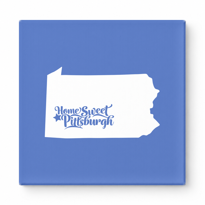 Home Sweet Pittsburgh — Pennsylvania State Silhouette