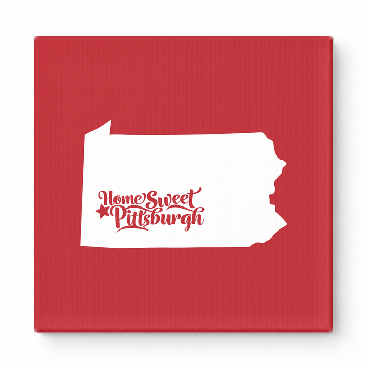 Home Sweet Pittsburgh — Pennsylvania State Silhouette