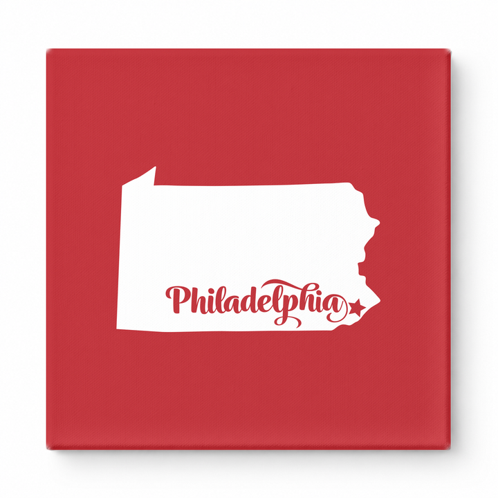 Home Sweet Philadelphia — Pennsylvania State Silhouette