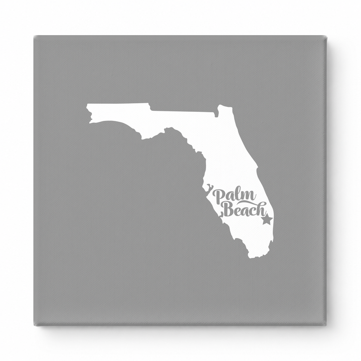 Home Sweet Palm Beach — Florida State Silhouette