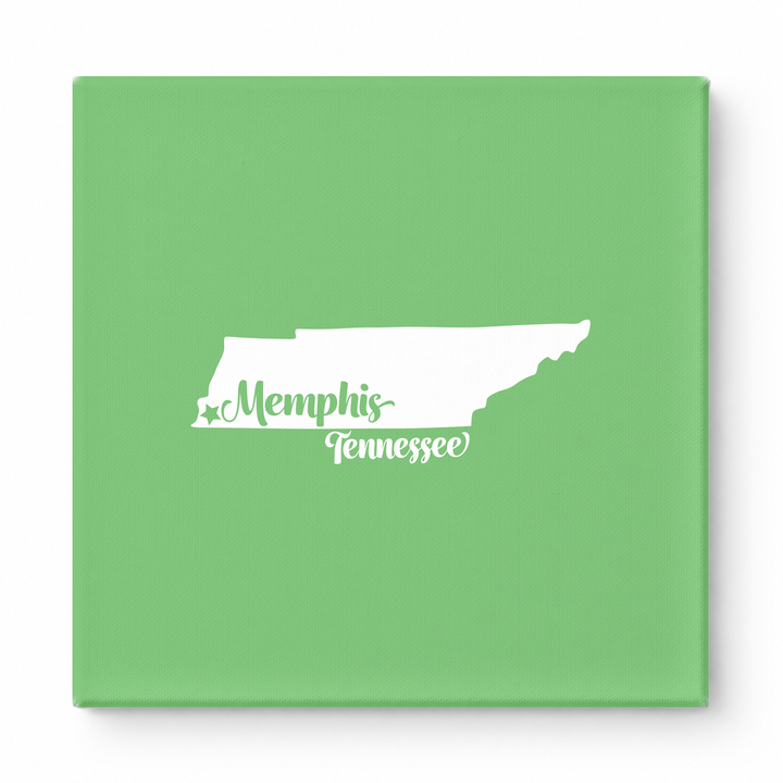 Home Sweet Memphis — Tennessee State Silhouette