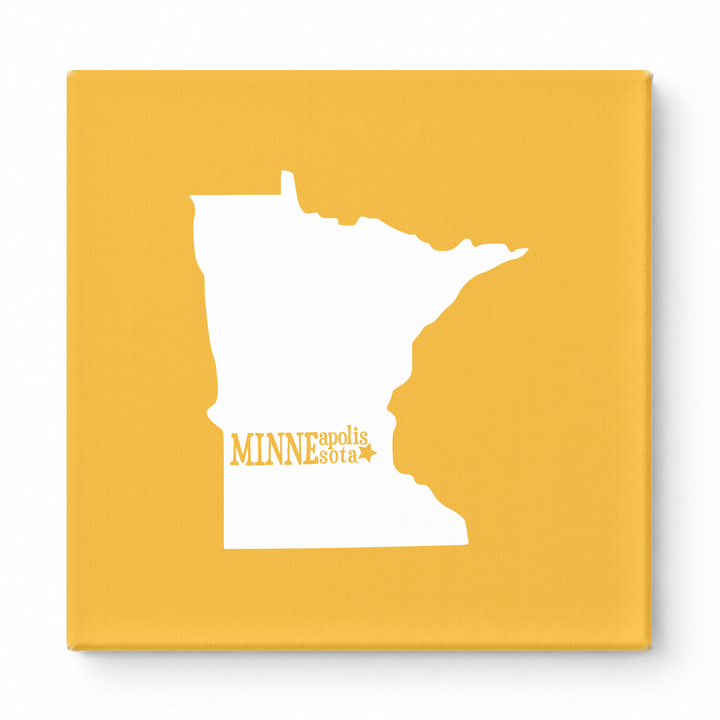 Home Sweet Minneapolis — Minnesota State Silhouette