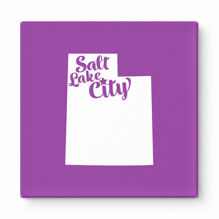 Home Sweet Salt Lake City — Utah State Silhouette