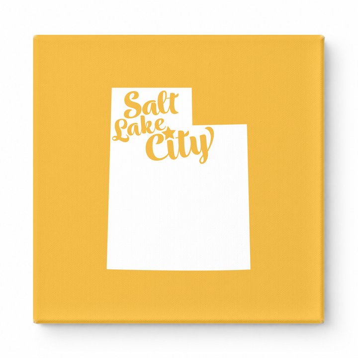 Home Sweet Salt Lake City — Utah State Silhouette