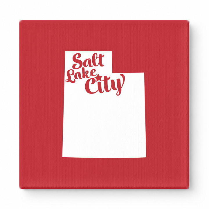Home Sweet Salt Lake City — Utah State Silhouette