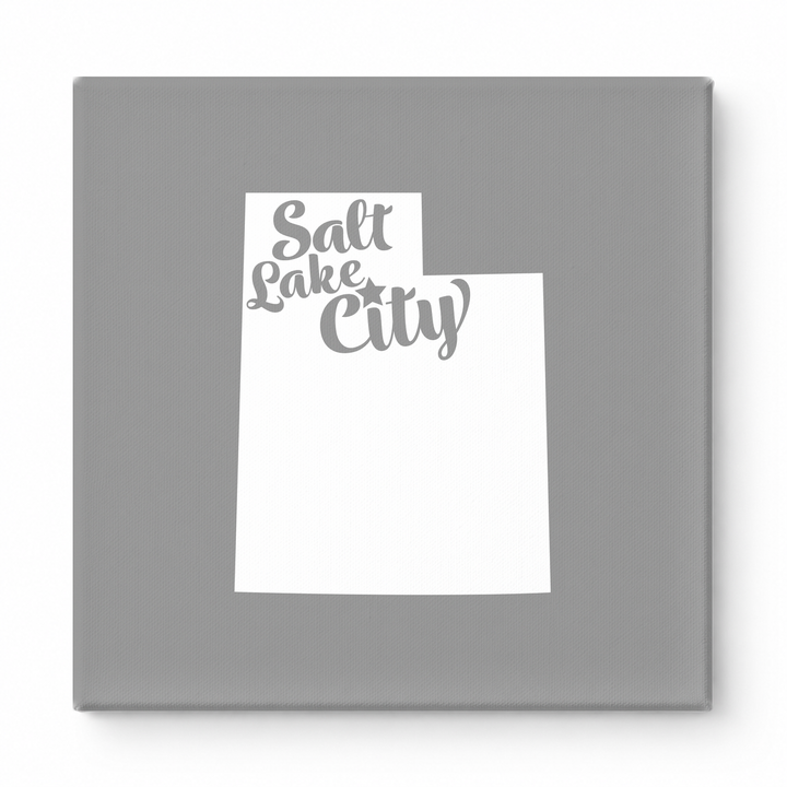 Home Sweet Salt Lake City — Utah State Silhouette