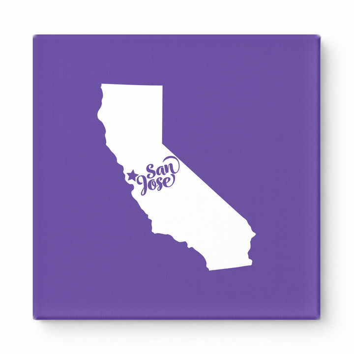 Home Sweet San Jose — California State Silhouette