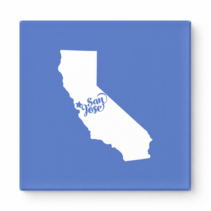 Home Sweet San Jose — California State Silhouette