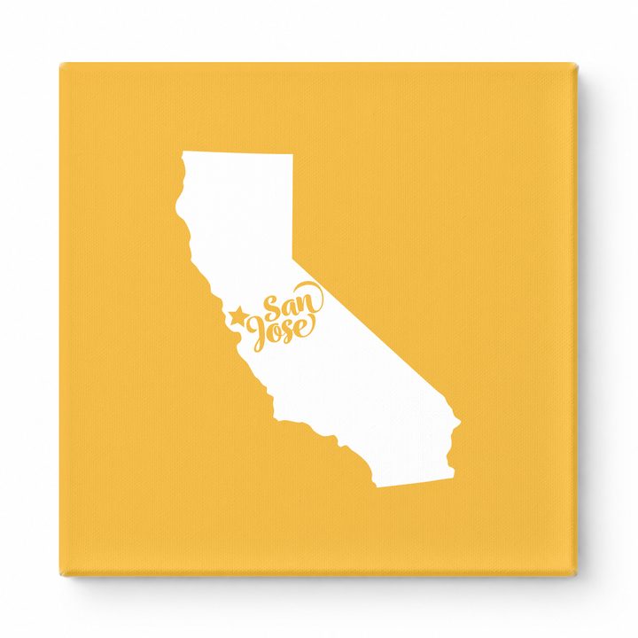 Home Sweet San Jose — California State Silhouette