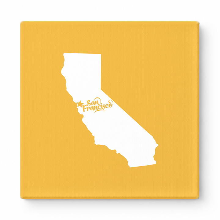 Home Sweet San Francisco — California State Silhouette