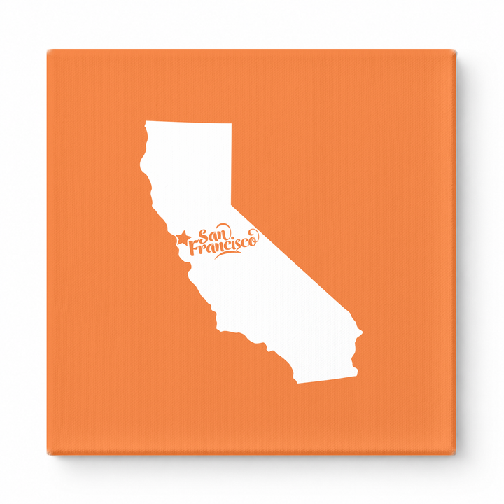 Home Sweet San Francisco — California State Silhouette