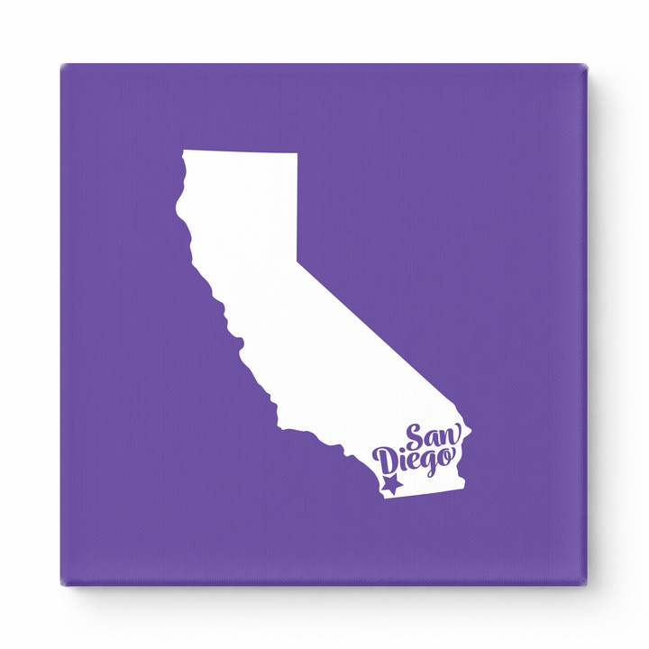 Home Sweet San Diego — California State Silhouette