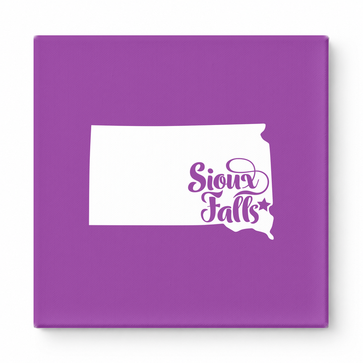 Home Sweet Sioux Falls — South Dakota State Silhouette