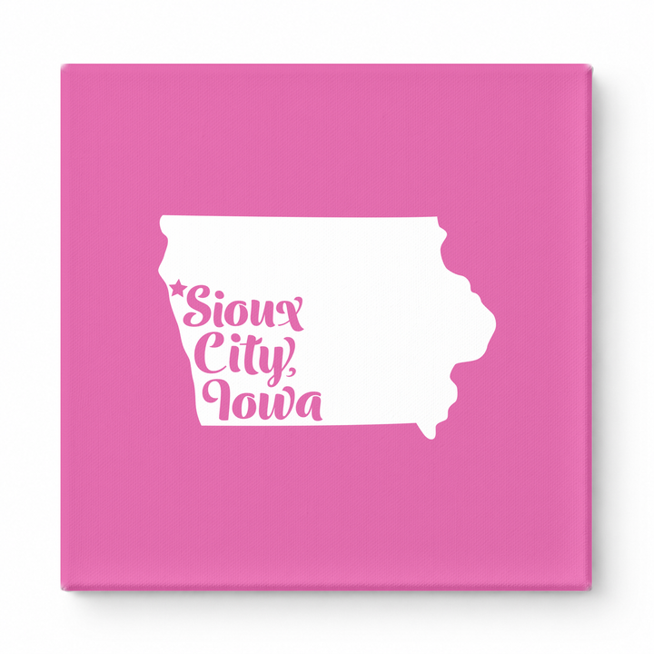 Home Sweet Sioux City — Iowa State Silhouette