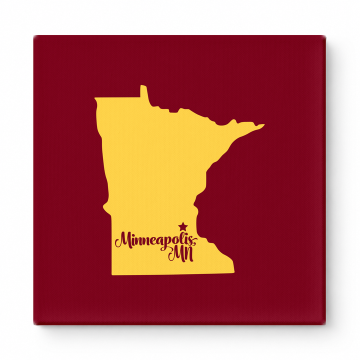 Home Sweet Minneapolis — Minnesota State Silhouette