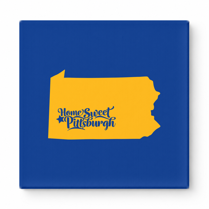 Home Sweet Pittsburgh — Pennsylvania State Silhouette