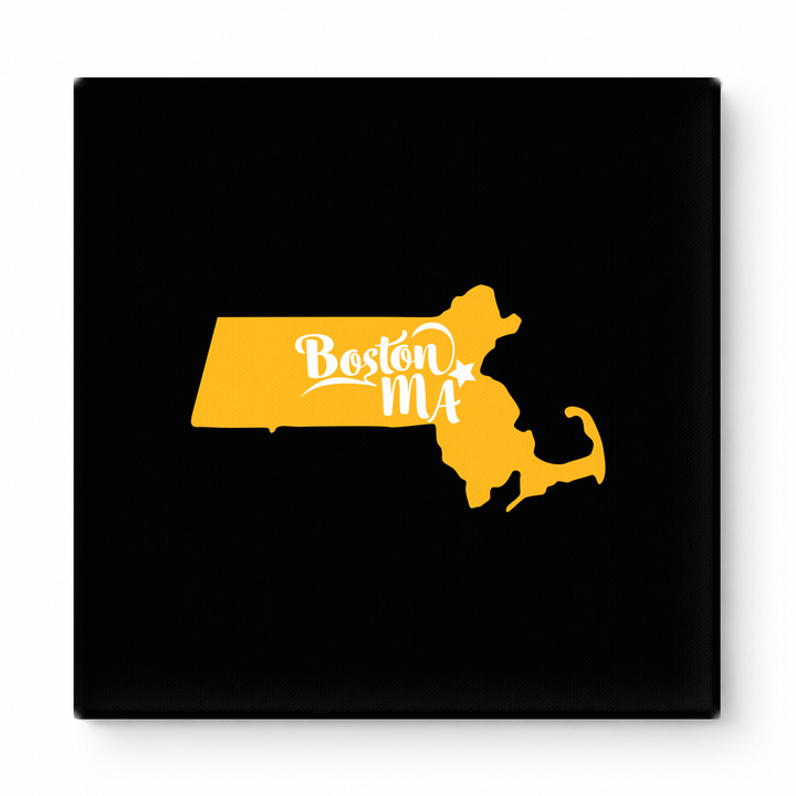 Home Sweet Boston — Massachusetts State Silhouette