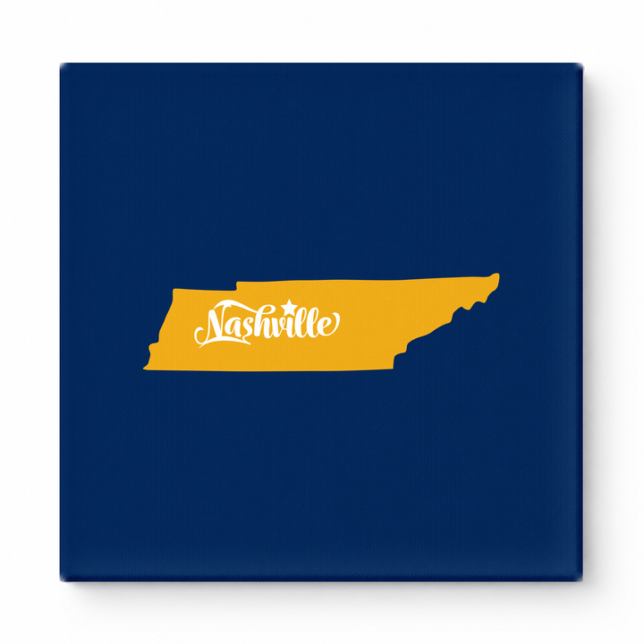 Home Sweet Nashville — Tennessee State Silhouette