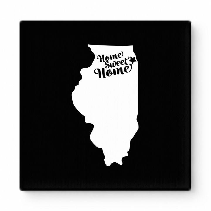 Home Sweet Joliet — Illinois State Silhouette