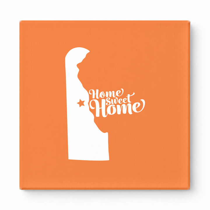 Home Sweet Dover — Delaware State Silhouette