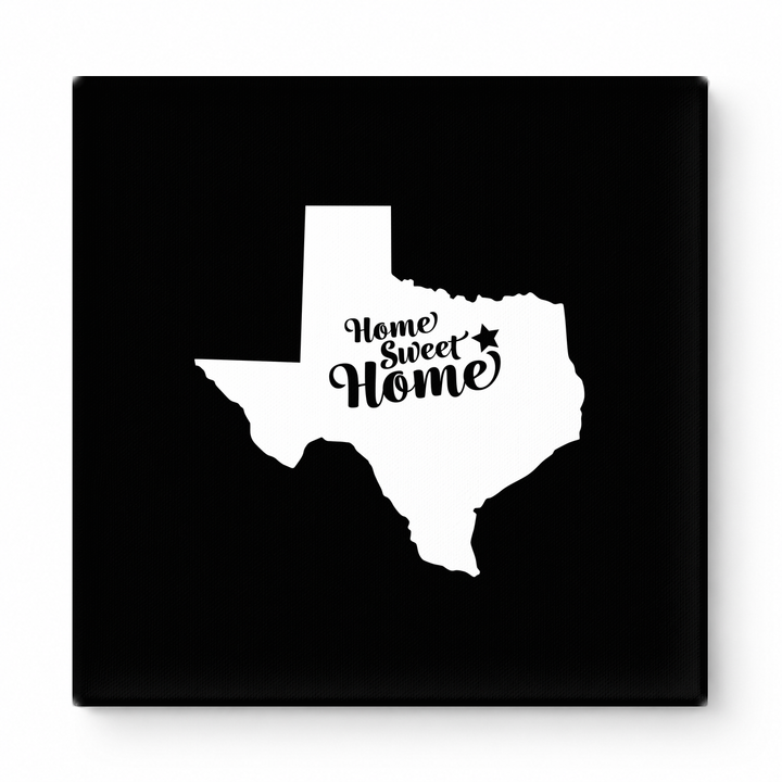 Home Sweet Fort Worth — Texas State Silhouette