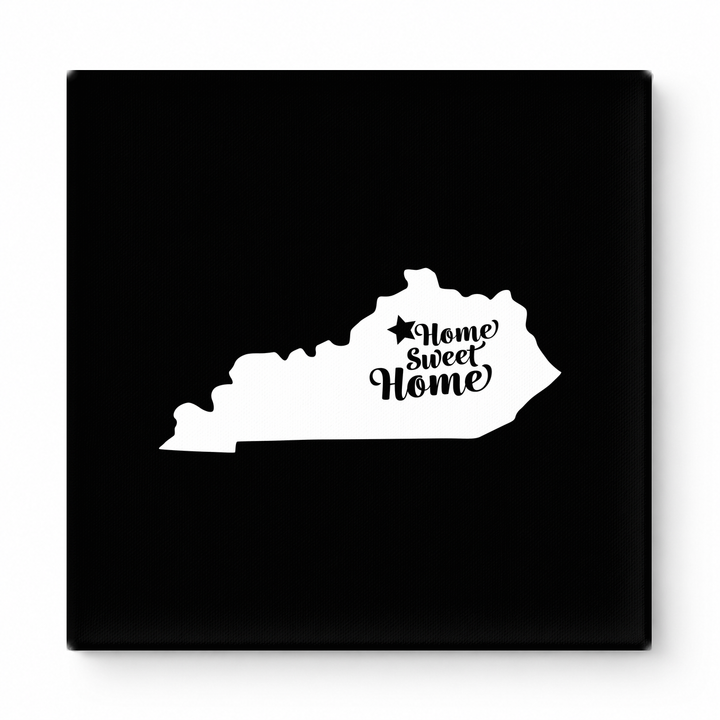 Home Sweet Home — Kentucky State Silhouette