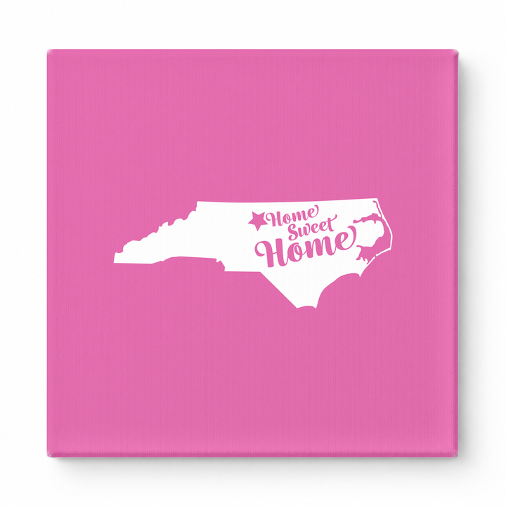Home Sweet Home — North Carolina State Silhouette