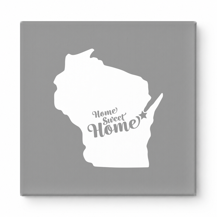 Home Sweet Green Bay — Wisconsin State Silhouette