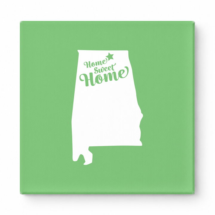 Home Sweet Huntsville — Alabama State Silhouette