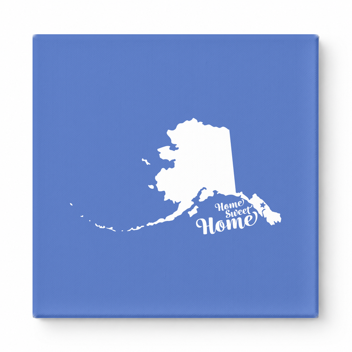 Home Sweet Home — Alaska State Silhouette