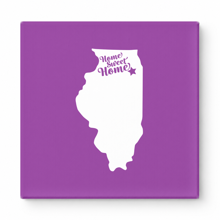 Home Sweet Aurora — Illinois State Silhouette