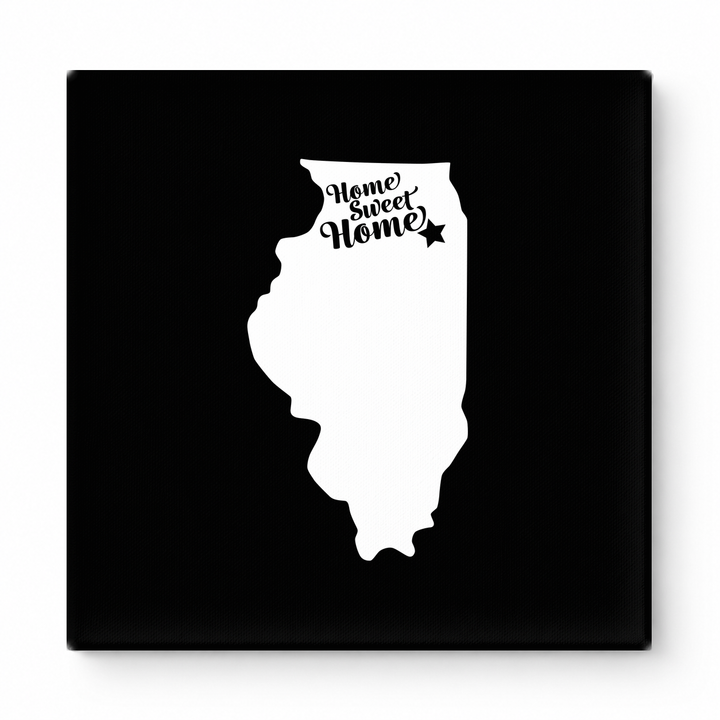 Home Sweet Aurora — Illinois State Silhouette