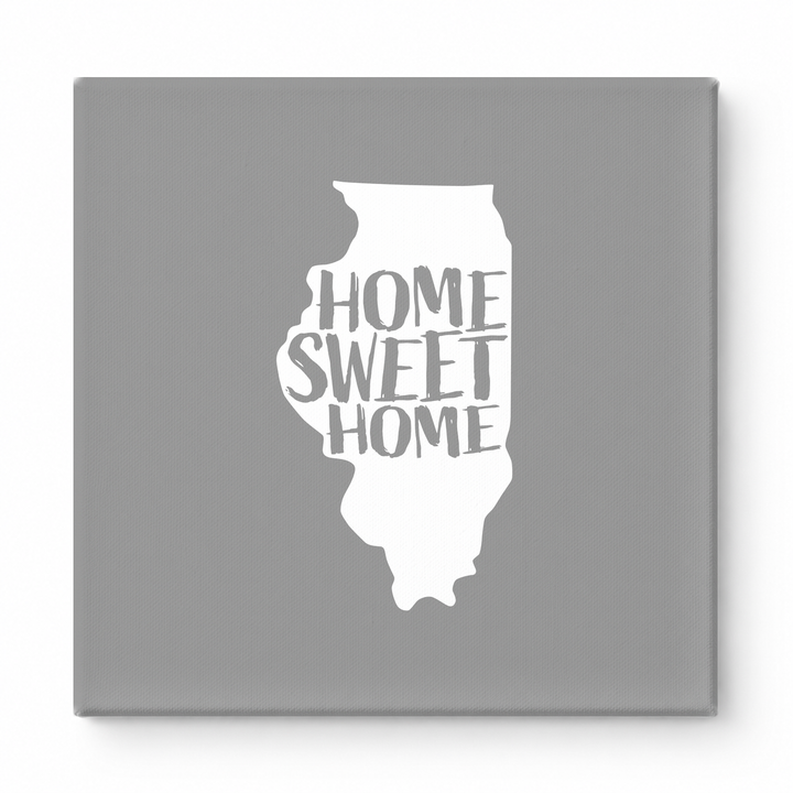 HOME SWEET HOME — Illinois State Silhouette