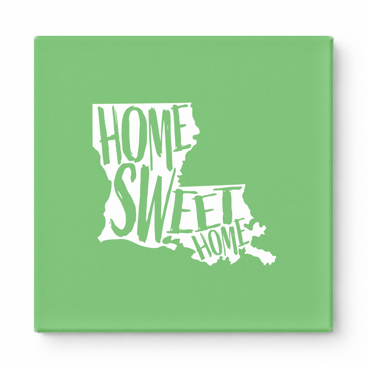 HOME SWEET HOME — Louisiana State Silhouette