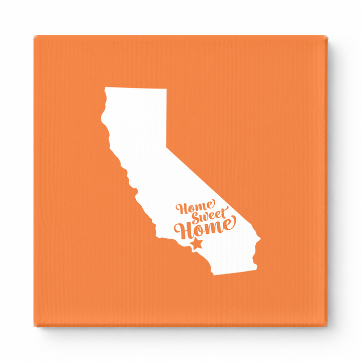 Home Sweet Los Angeles — California State Silhouette