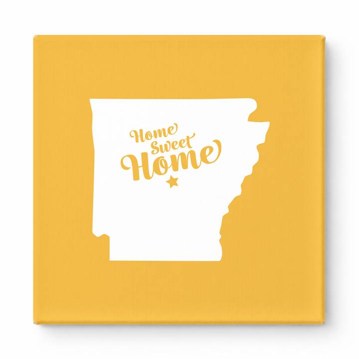 Home Sweet Little Rock — Arkansas State Silhouette