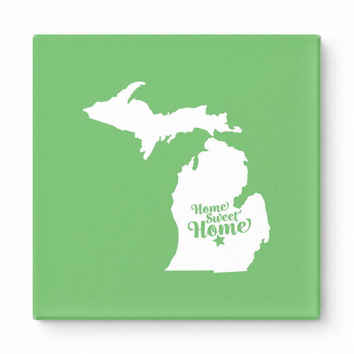 Home Sweet Home — Michigan State Silhouette