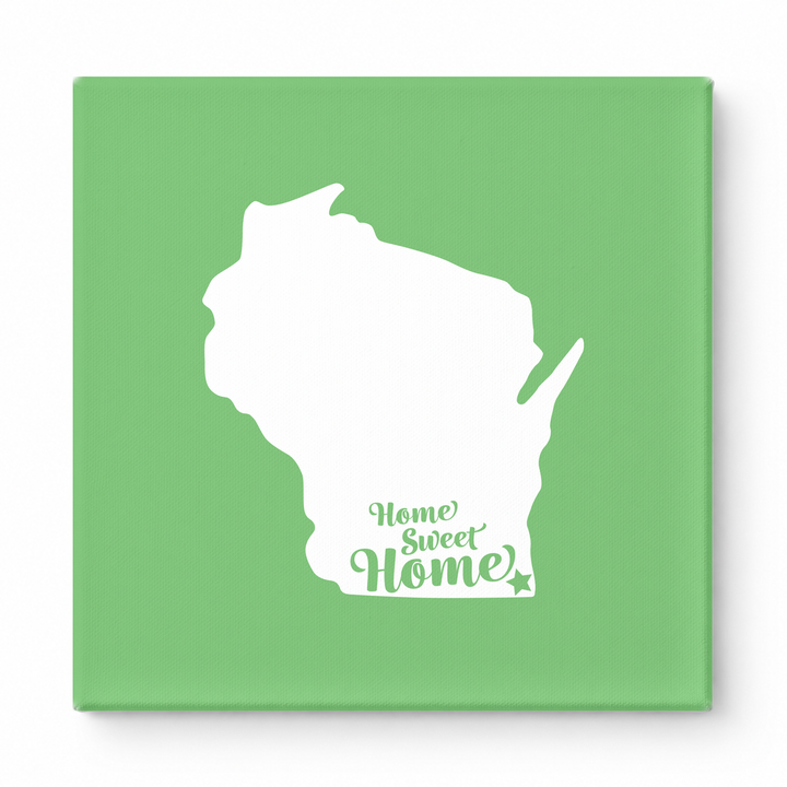 Home Sweet Madison — Wisconsin State Silhouette