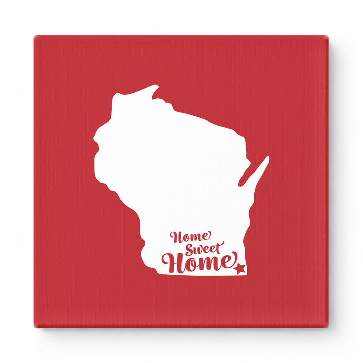 Home Sweet Milwaukee — Wisconsin State Silhouette