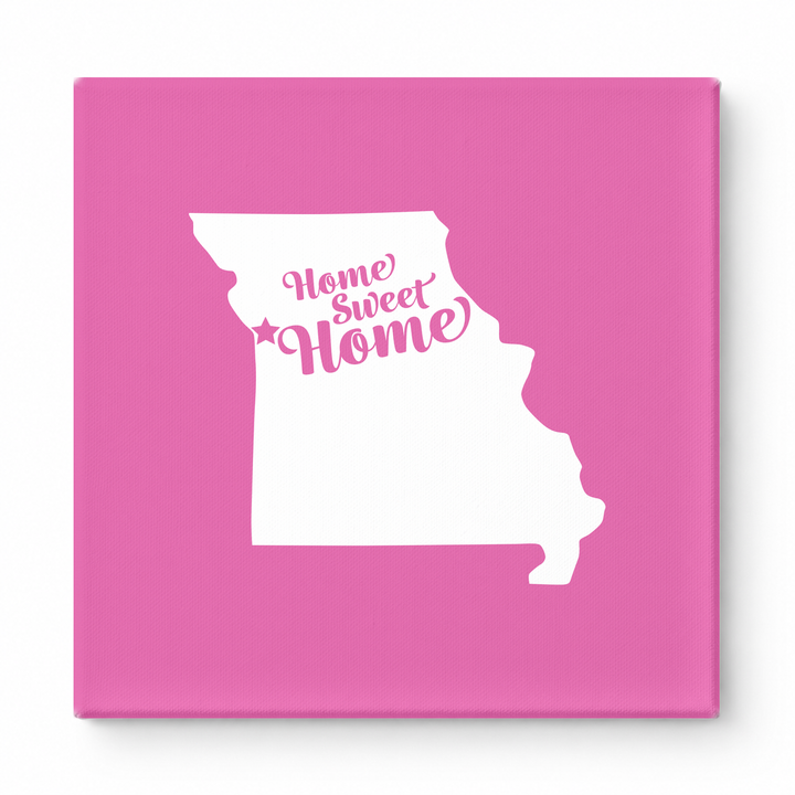 Home Sweet Kansas City — Missouri State Silhouette