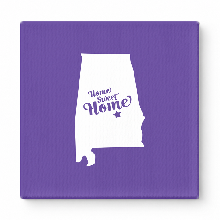 Home Sweet Montgomery — Alabama State Silhouette