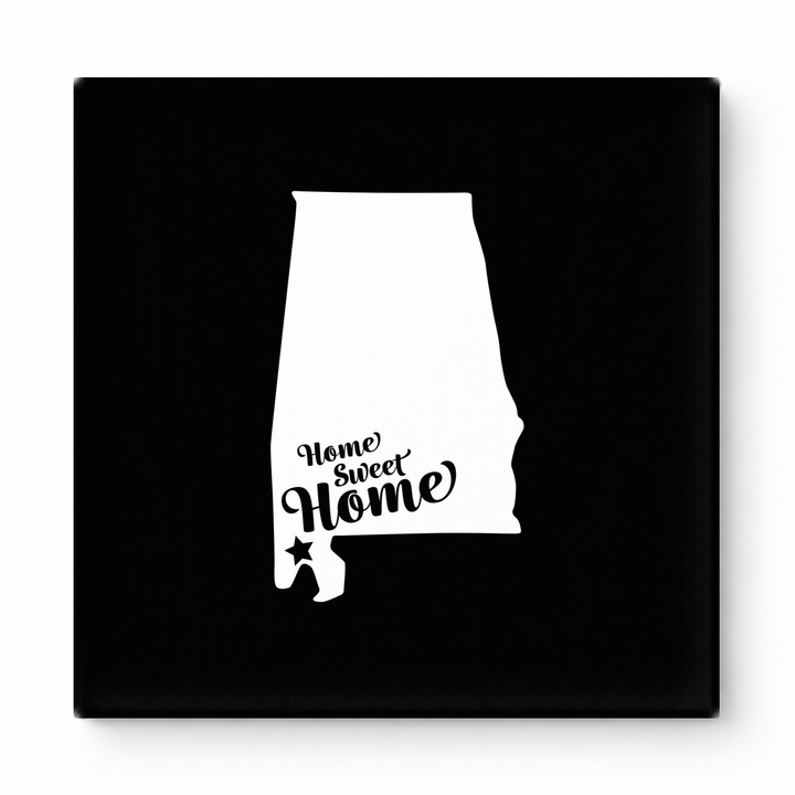 Home Sweet Mobile — Alabama State Silhouette