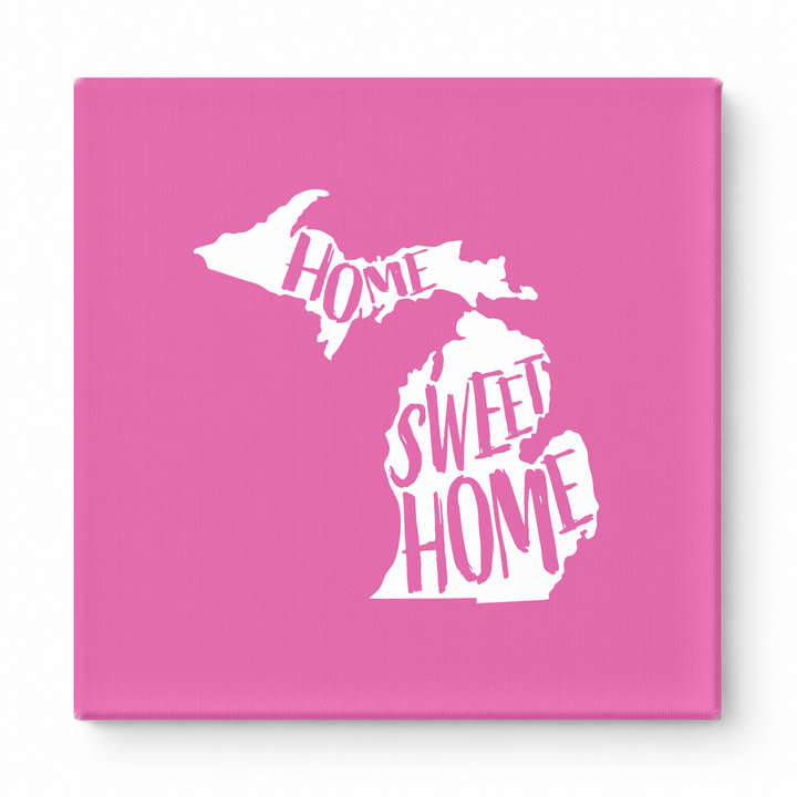 HOME SWEET HOME — Michigan State Silhouette