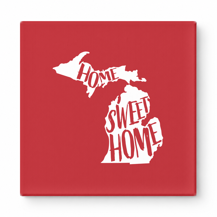 HOME SWEET HOME — Michigan State Silhouette