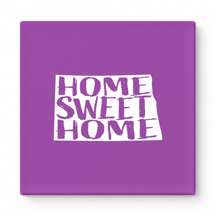 HOME SWEET HOME — North Dakota State Silhouette